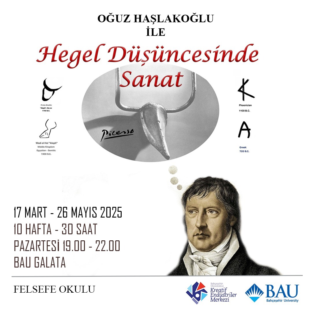 "Felsefe Okulu: Hegel Düşüncesinde Sanat"