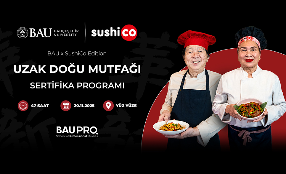 Bahçeşehir Üniversitesi ve SushiCo’dan Gastronomi Eğitiminde Stratejik İş Birliği