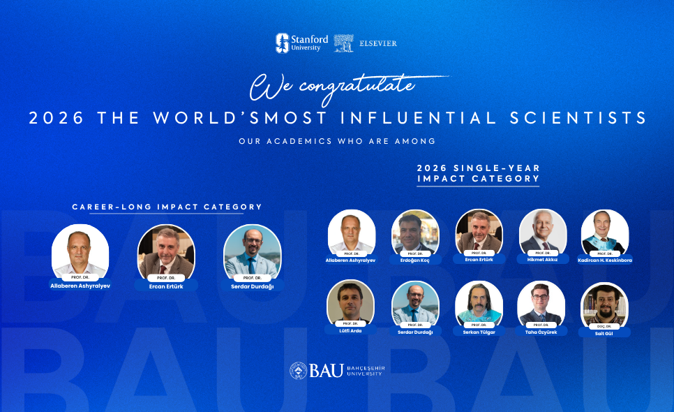 BAU Researchers Among the World’s Most Influential Scientists!