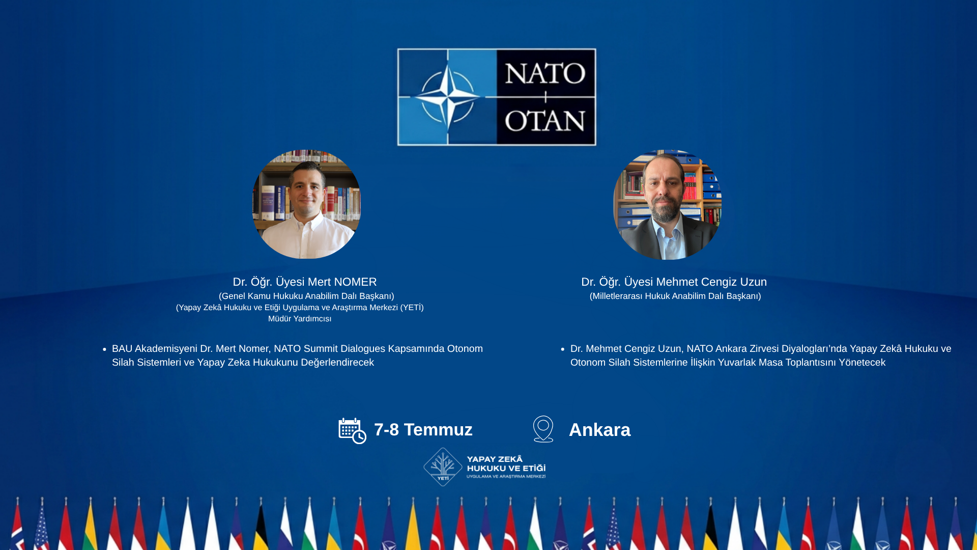Hukuk Fakültesi Akademisyenlerinin NATO Zirvesi