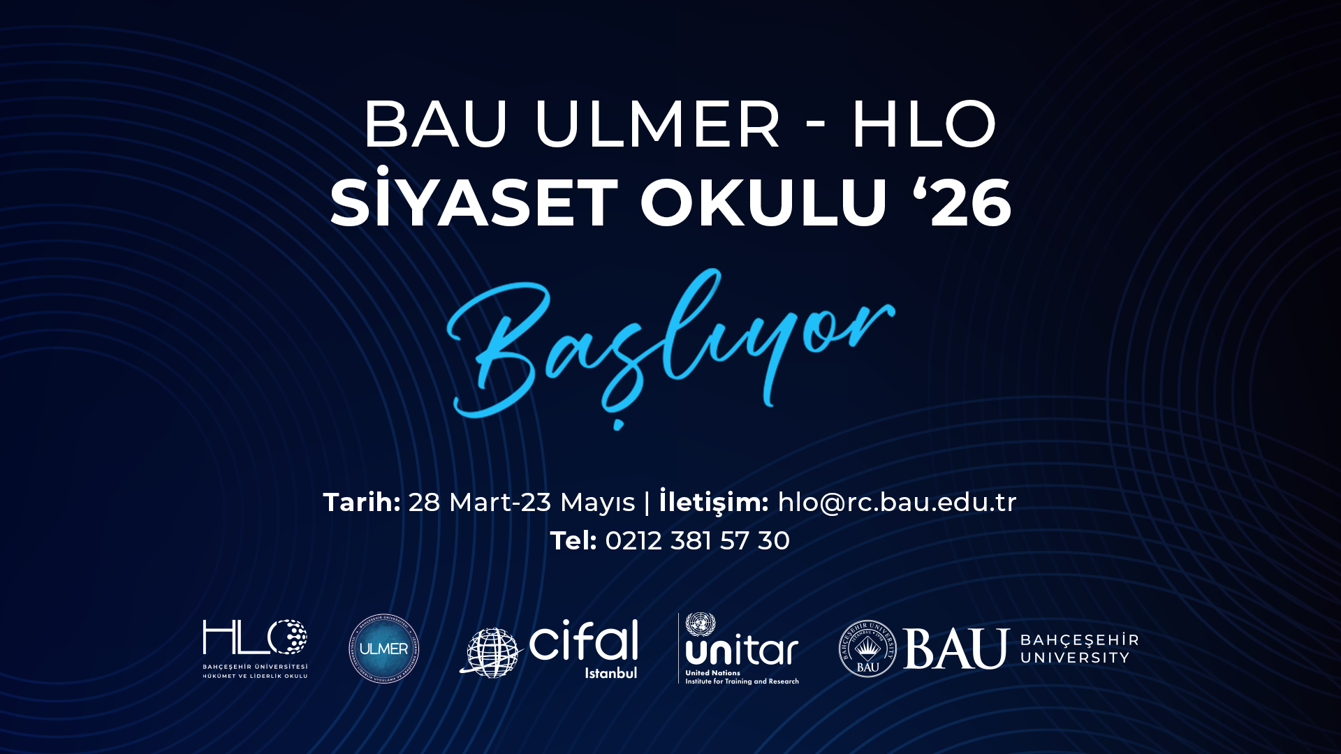 Siyaset Okulu 26 Sertifika Programı Başvuruları Başladı