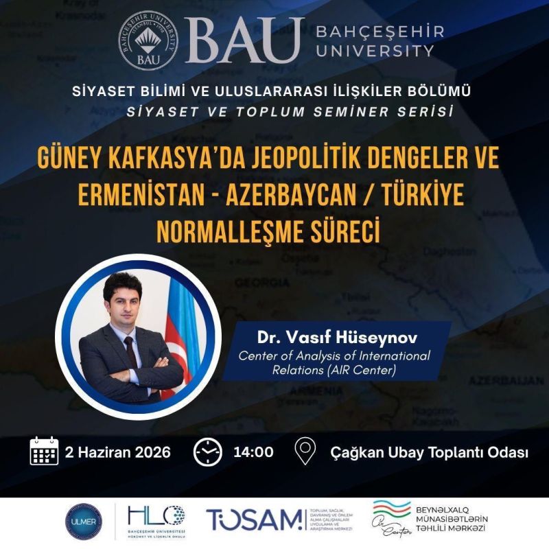 Güney Kafkasya’da Jeopolitik Dengeler ve Ermenistan–Azerbaycan/Türkiye Normalleşme Süreci