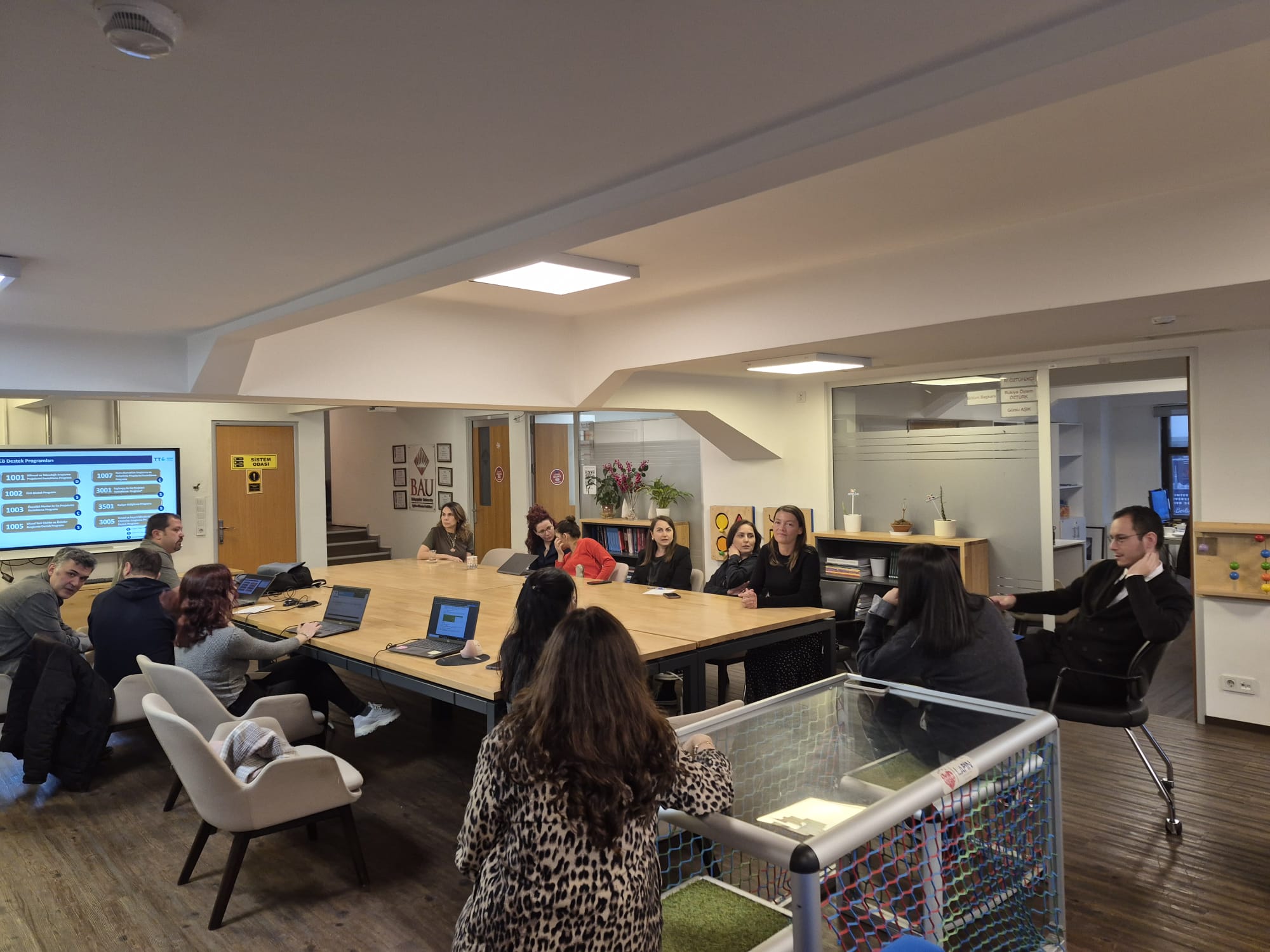 TÜBİTAK-ARDEB Project Training from BAU TTO to Faculty of Educational Sciences Academicians