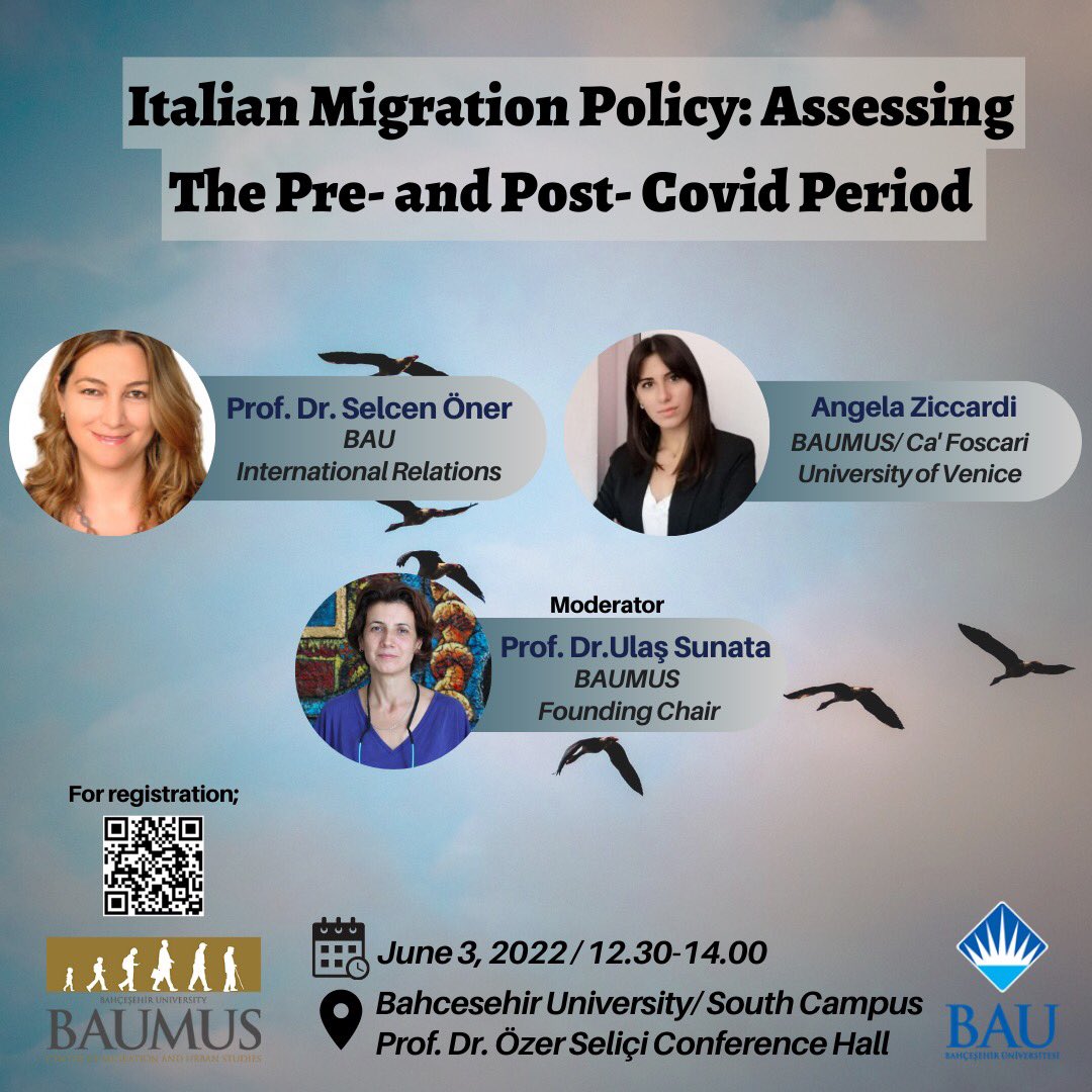 "Italian Migration Policy: Assessing The Pre- and Post-Covid Period" etkinliği gerçekleşti!