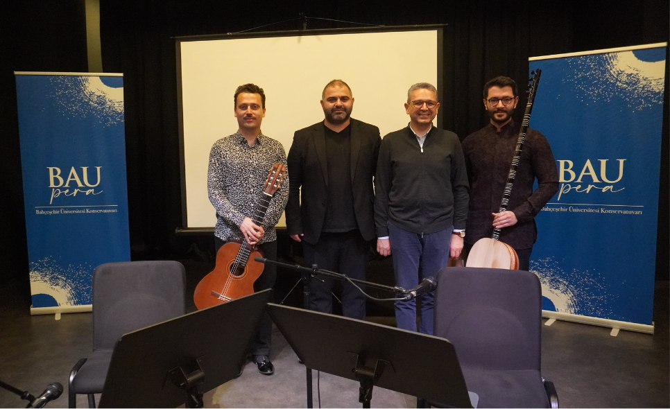 Tanbur ve Gitar İkilisi Konseri, BAU Pera Sahne’de Gerçekleştirildi