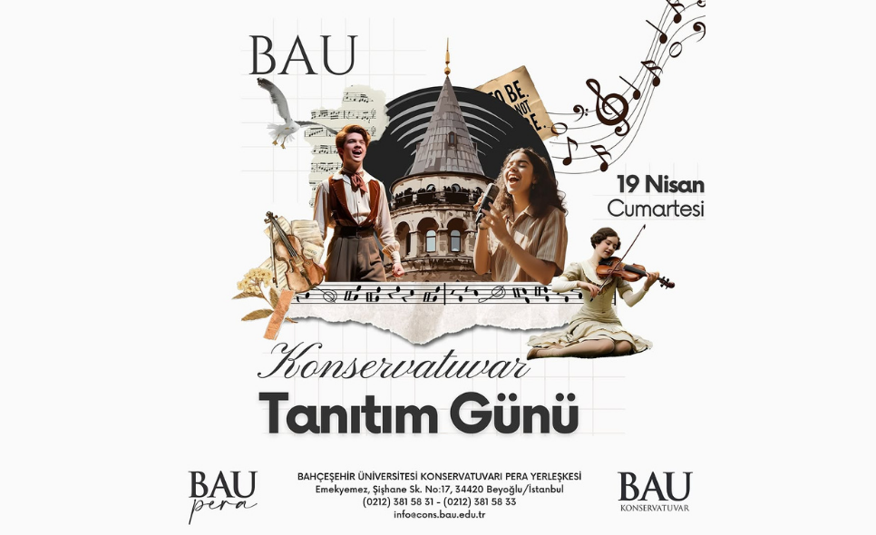 BAU Konservatuvar Tanıtım Günü - 19 Nisan 2025