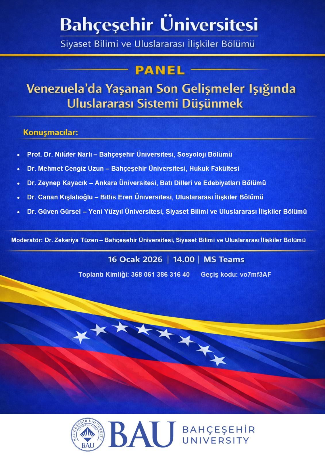 Venezuela’da Yaşanan Son Gelişmeler Işığında Uluslararası Sistemi Düşünmek