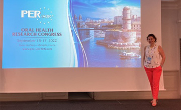 Assoc. Dr. Mağrur Kazak attended the congress named PER-IADR ORAL HEALTH RESEARCH CONGRESS