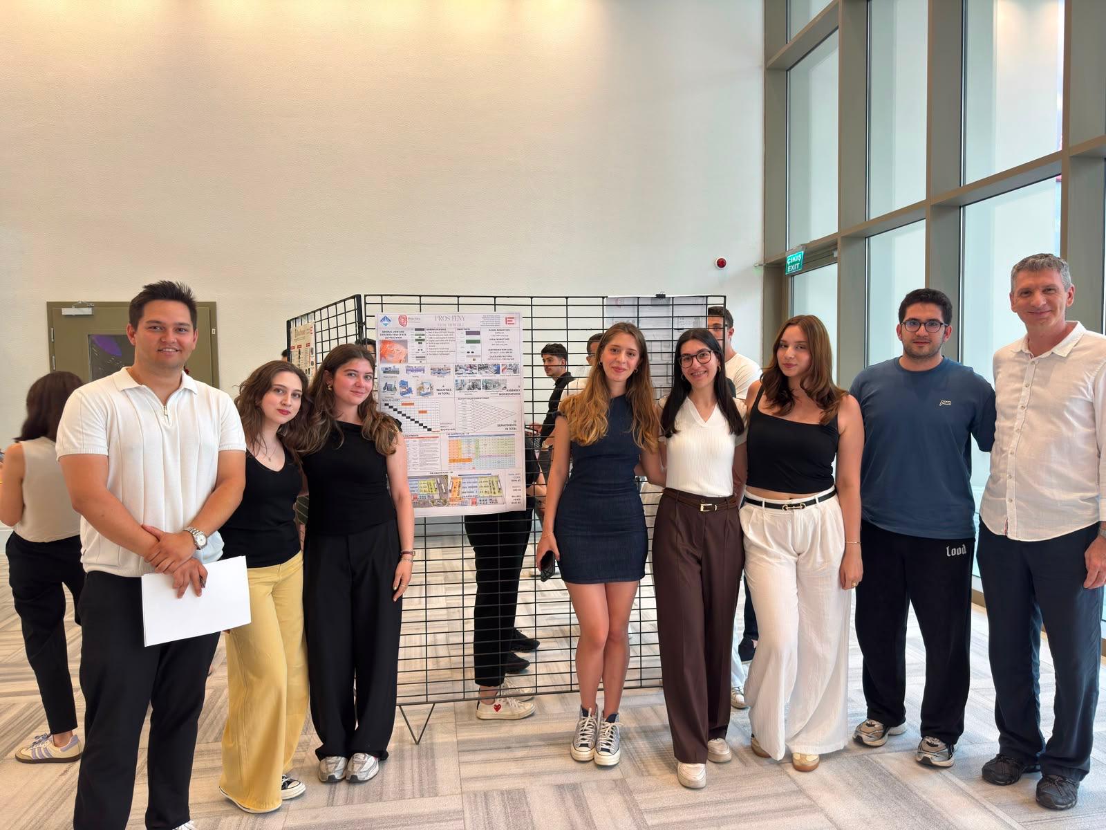 Future Industrial Engineers Showcased Their Projects Through Poster Presentations