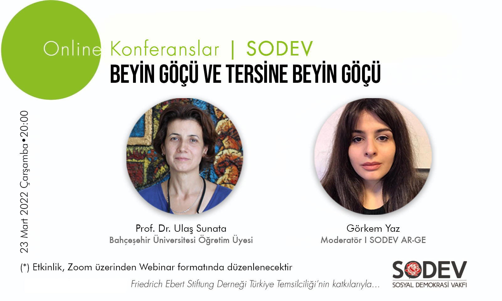 “Beyin Göçü ve Tersine Beyin Göçü” Webinarı Gerçekleşti!