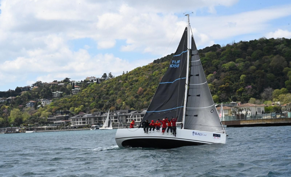 Boğaz’da yelkenler ‘Bahar Kupası’ için yarıştı