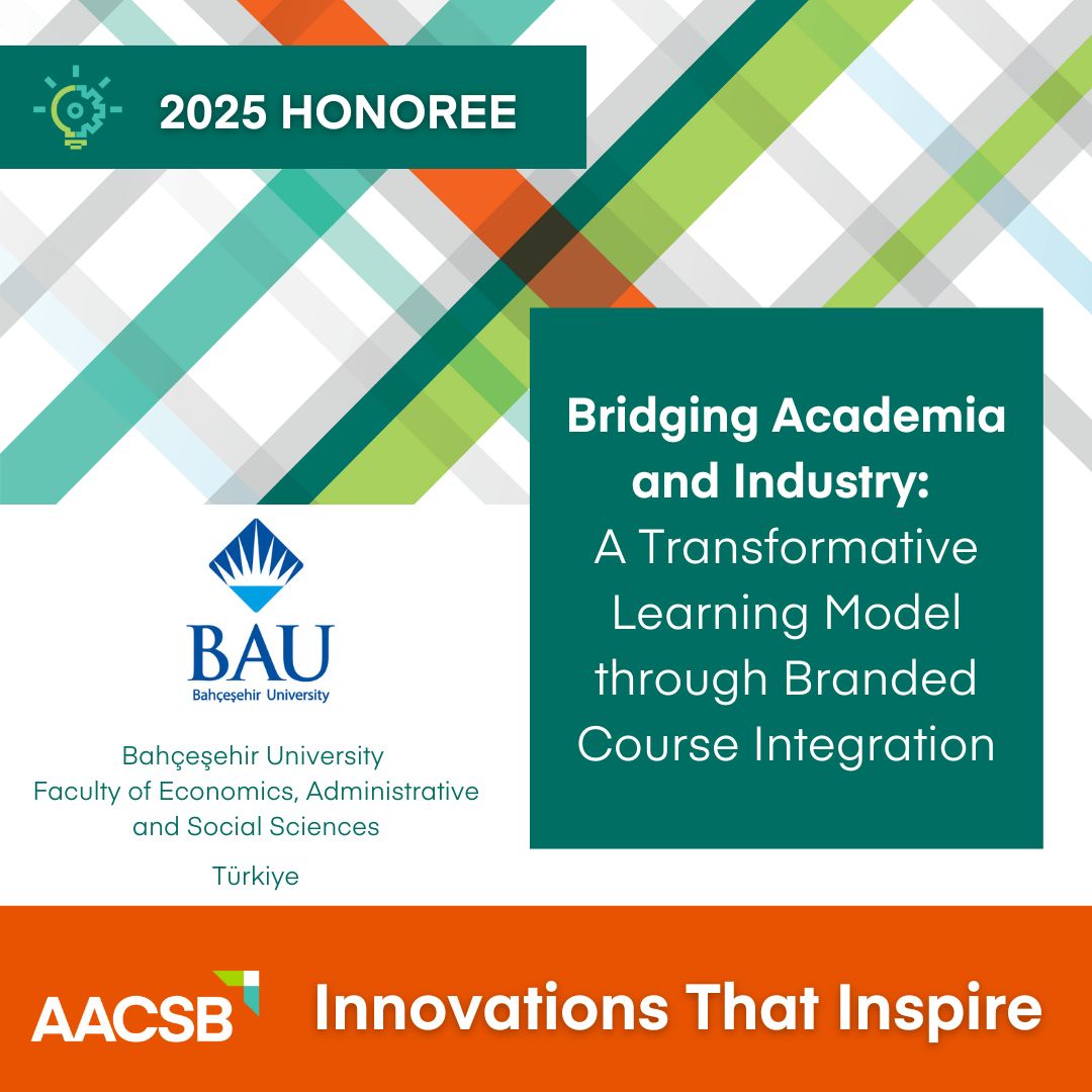 Our CO-OP Branded Courses initiative has been recognized in AACSB’s "2025 Innovations That Inspire"