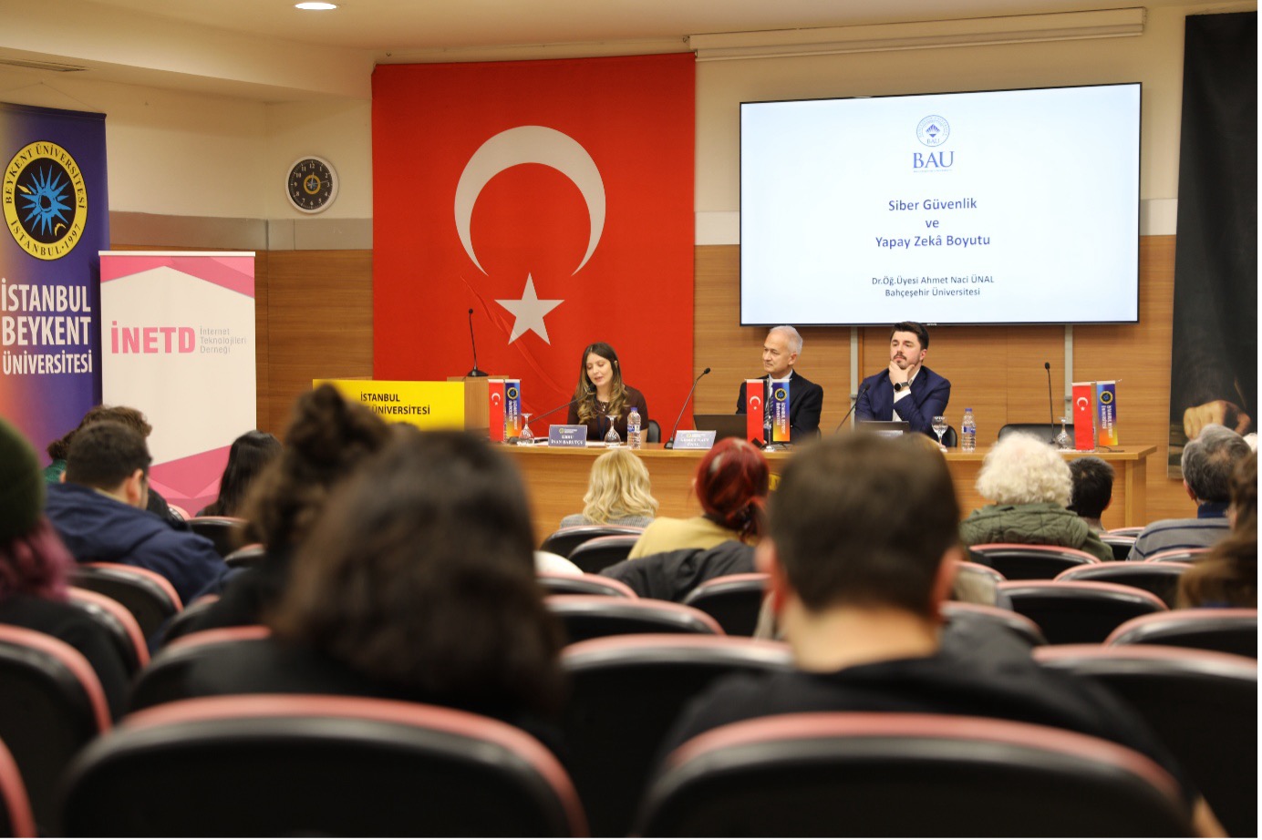 BAU Siber Güvenlik Uygulama ve Araştırma Merkezi, 24. Akademik Bilişim Konferansı'nda Yer Aldı