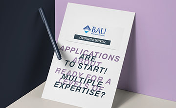 BAU Certificate of Expertise