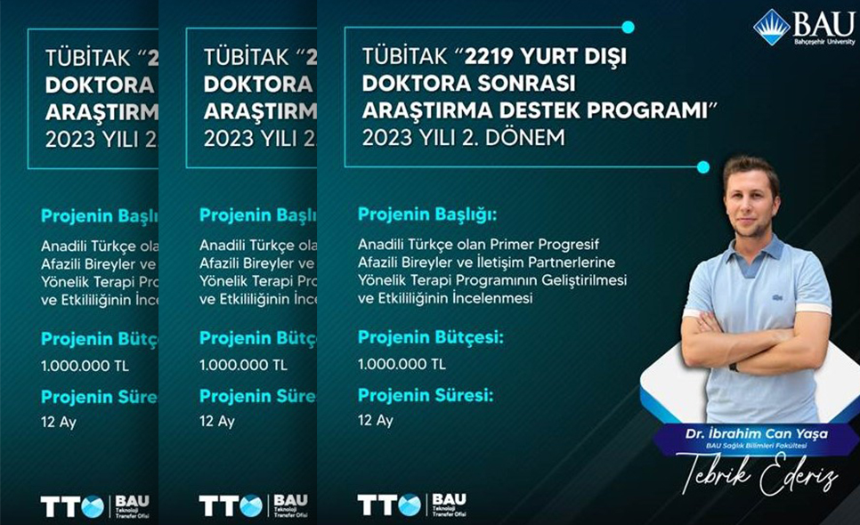 TÜBİTAK 2219 “Yurt Dışı Doktora Sonrası Araştırma Destek Programı” 2023 yılı 2. Dönem